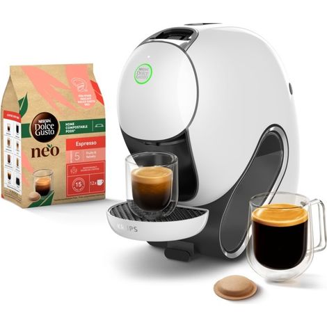 KRUPS DOLCE GUSTO NEO EXPERT BRANCA C/36 CAPSULAS CAFE