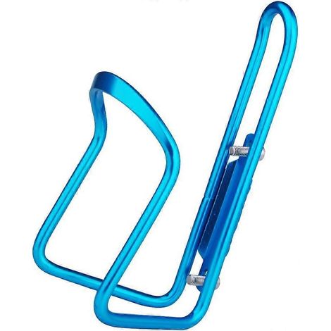 Porte-bidon léger en aluminium pour vélo, bleu (1/5)
