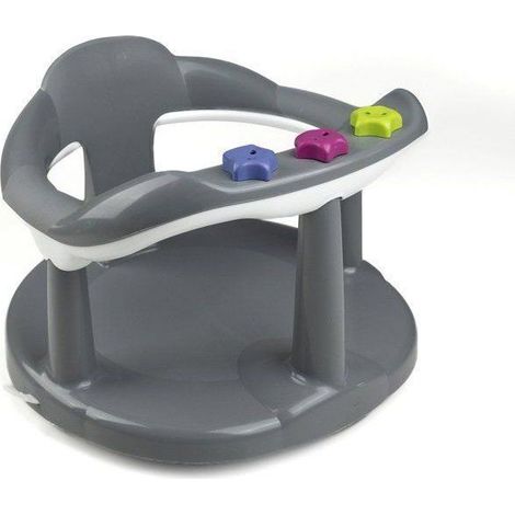Anello da bagno - THERMOBABY - AQUABABY - Da 7 a 16 mesi - 3 giochi educativi - Grigio taupe