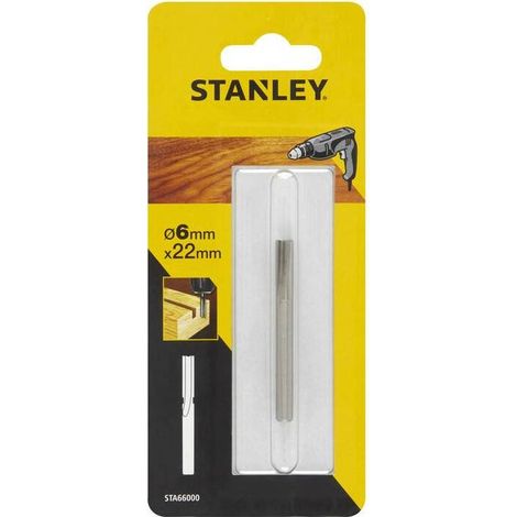 STANLEY STA66000 FRESA SCANALATURE DRITTE  6MM