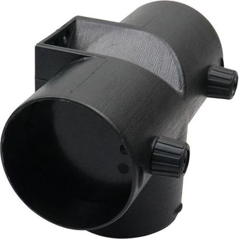 Lntyq Connecteur de Sortie en T de Conduit de Voiture, Tuyau D'aération Séparateur de Conduit, Air Réchauffeur Tuyau Raccord, 3 Voies Connecteur de Conduit pour Chauffage (1/4)