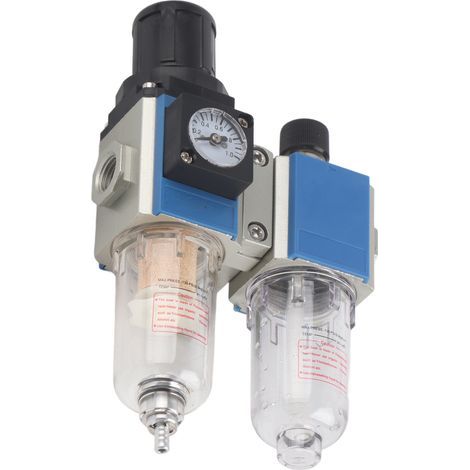 Compresseur d'air filtre de débit régulateur de pression lubrificateur combinaison eau huile séparateur GFC200-08 (1/5)