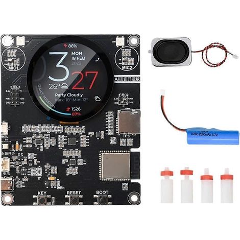 Für ESP32-S3 KI-Entwicklungsboard mit 1,85-Zoll-LCD-Bildschirm, Dual-Core-Prozessor, WLAN und Bluetooth für Smart Home IoT (1/5)