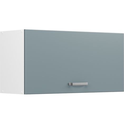 Pensile da cucina R-Line, Grigio-blu/Bianco, 80 cm Piatto, Vicco (1/5)