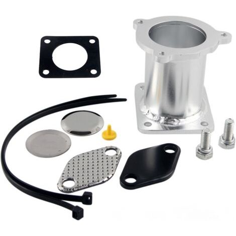 Kit de retrait vanne EGR et refroidisseur pour BMW Série 1, 3, 5 – Matériau CNC – Améliore les performances diesel (1/5)