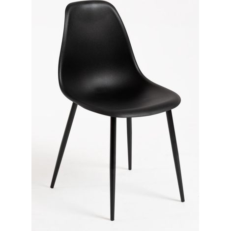 Sillas Comedor - Silla Mykle Total - Negro