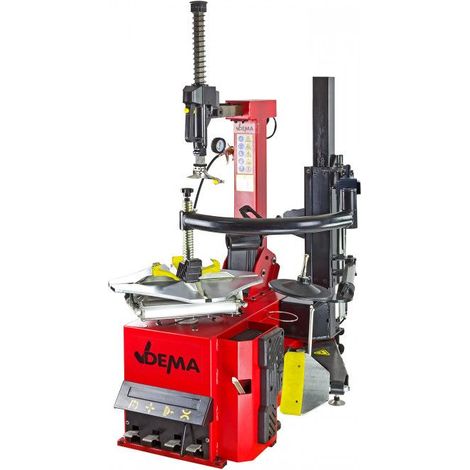 Monteuse de pneus Dema BL505F – Serrage intérieur 12"-24" – Vitesse 7-8 t/min – Force de détalonnage 2500 kg – Alimentation 230 V