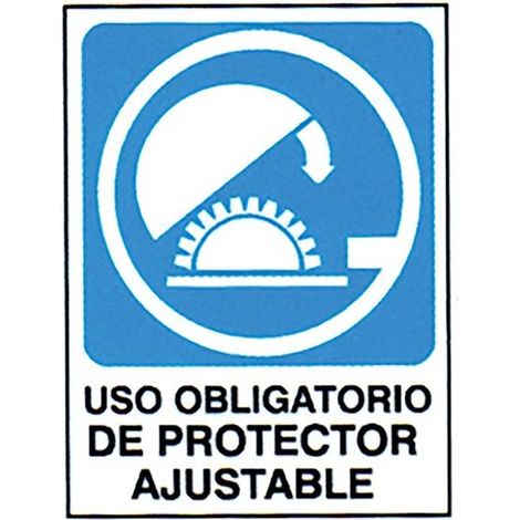 Panneau PVC 40x30, usage obligatoire avec protection haute visibilité réglable - SIGNALISATIONS