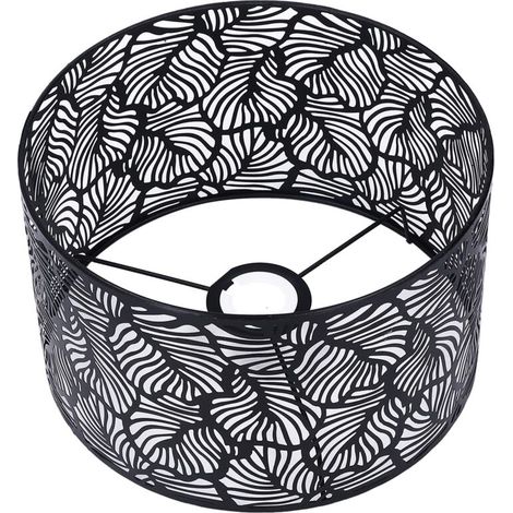 Pantalla de lámpara GABRIELLE, estilo moderno y sencillo, diseño ahuecado, cubierta de luz, decoración del hogar para bombillas E14 E27