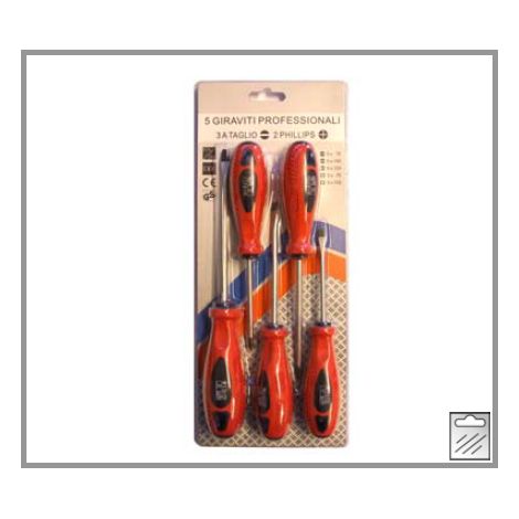 MASIDEF - GIRAVITI SET 5 PEZZI