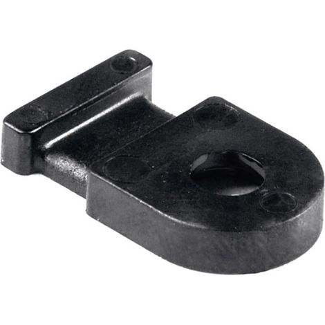 HellermannTyton MB2-PA66-BK Embase de fixation vissable, à riveter 151-28210 noir 1 pc(s)