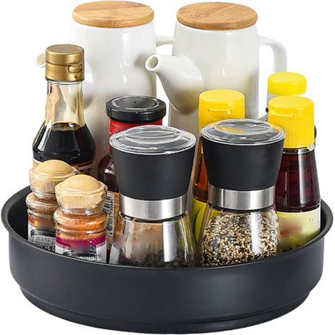 Étagère de cuisine en acier inoxydable, plateau tournant-31cm (1/5)