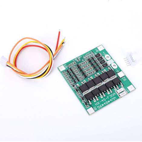 4S 30A PCB-Schutzstromplatine mit Balancer für 18650 Li-Ion-Lithium-Akkus (16,8 V) (1/5)