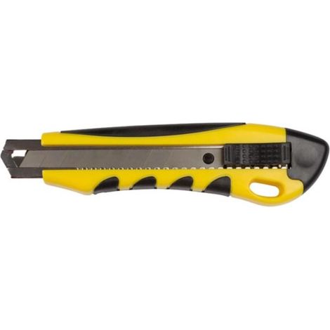 Cutter Robuste - Avec Système De Blocage - Lame 18 Mm (1/2)