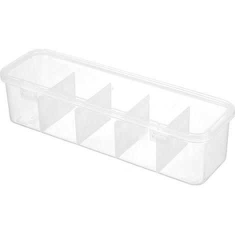 Boîte de câble transparente, organisateur de rangement de cordon anti-poussière, bureau de gestion pour bureau voyage maison (1/5)