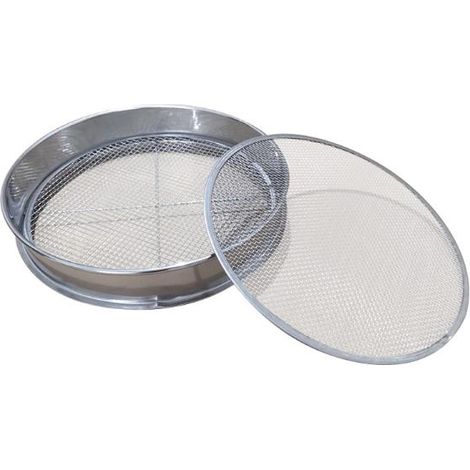 Ce tamis de jardin 5 en 1 est livré avec 5 tamis interchangeables, chacun d'un diamètre de 30 cm et d'une taille de maille de 0,38 mm. (1/4)