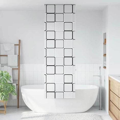 4014922 Store enrouleur de douche 80x240 cm largeur du tissu 76 cm (1/5)