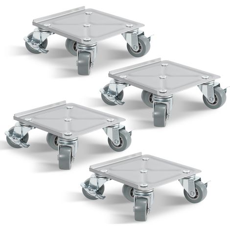 Wolketon Carrello per mobili 8 pezzi Carrello per mobili Carrello per mobili con rotelle per carichi pesanti Carrello per traslochi 500 kg con rotelle girevoli per tutti i piani Aiuto al trasporto (1/5)