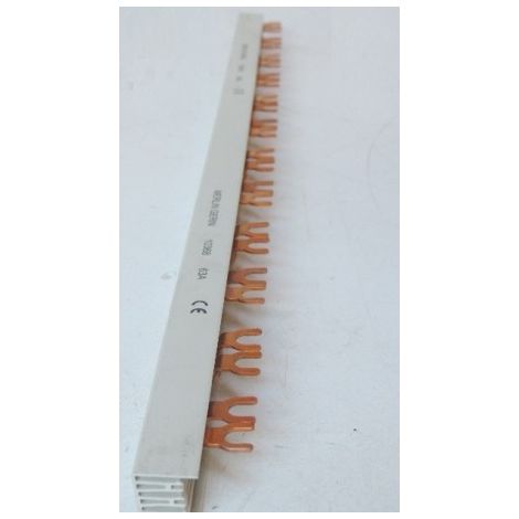 Peigne de répartition 24 modules 4P languette 10mm² 63A pour modulaire BUSBAR LINERGY SCHNEIDER 10368