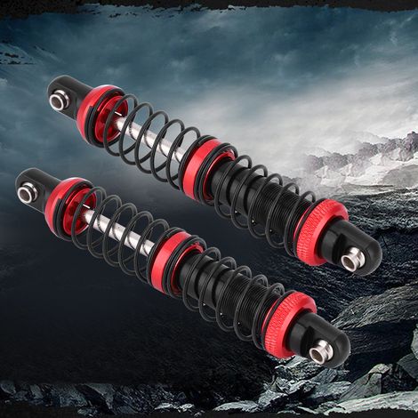 Amortisseur Métallique 90mm pour Véhicule RC 1/10, Compatible TRX4, SCX10, D90 - Noir (1/4)