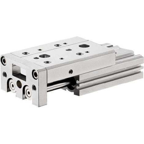 Vérin guidé pneumatique RS PRO ELS, course 50mm, Ø du piston 12mm, action Double ( Prix pour 1 )
