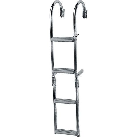 Scala plastimo short step ladder acciaio inox 180 gradi pieghevole