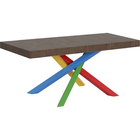 Tavolo Allungabile 130-390x90x77 cm Volantis Premium Noce Telaio 4B (1/5)