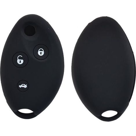 Coque de clé protection à 3 boutons en silicone Pour Citroën C5 2001 - 2008 PICASSO XSARA 2000 - 2010 (1/3)