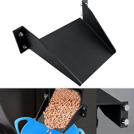 Auxiliary pellet nozzles, metal discharge port compatible with TRAEGER barbecues (1/5)