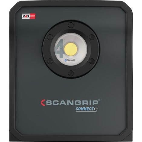 Scangrip NOVA 4 CONNECT lámpara de trabajo negra potente