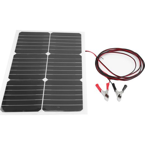 Chargeur de batterie solaire 18V 20W pour camping-cars et bateaux (1/5)