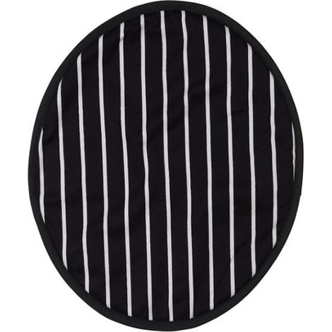 Dexam Rushbrookes Butchers Stripe Round Hob Cover Navy
