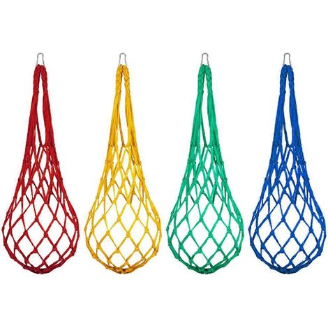Porte-Snacks Légumes pour Poules avec Crochets - Lot de 4 pour Poulailler (1/4)