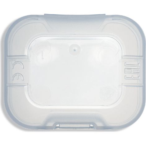 Uvex Box für Gehörschutzstöpsel - Transparent - Ohne Stöpsel: 50 Stück (1/4)