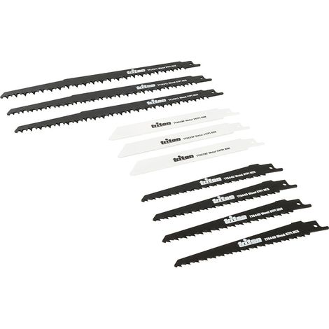 Set de 10 lames triton pour scie sabres (1/2)