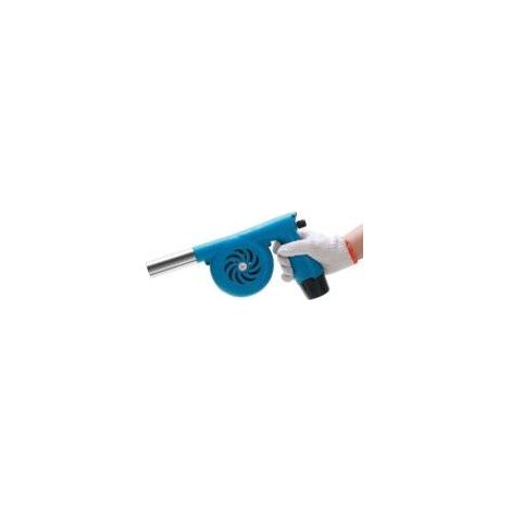 Ventilateur électrique portable pour barbecue – Rechargeable sans fil – 30 x 16 cm – Réduit poussière et étincelles – Idéal camping et pique-nique (1/5)