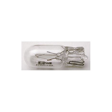2 Ampoules T10 - 12V 3W 2800K - Wedgebase - W2.1x9.5D - Blanc (1/3)