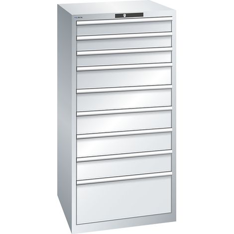 LISTA, Armoire à tiroirs antistatique, l x p x h 717 x 725 x (1/5)