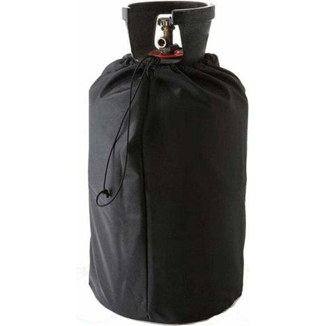 Housse De Réservoir De Propane, Housse De Protection Pour Bouteille De Gaz De 210D Avec Cordons Réglables, Couvercle De Réservoir De Gaz Oxford Anti-UV Imperméable Résistant Au Vent Pour Jardin Extér（