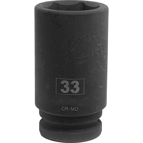 Douille pour clé à choc Hexagonal, 33.0mm Carré 3/4" ( Prix pour 1 )