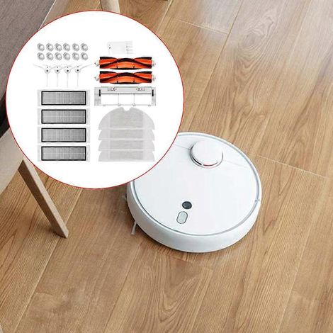 28 pièces de rechange pour aspirateur robot : brosse principale, filtre HEPA et kit de nettoyage pour les modèles S50, S51 et S55. (1/4)