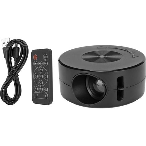 Mini projecteur LED multifonction TFT LCD téléphone même écran fonction cinéma maison projecteur de film