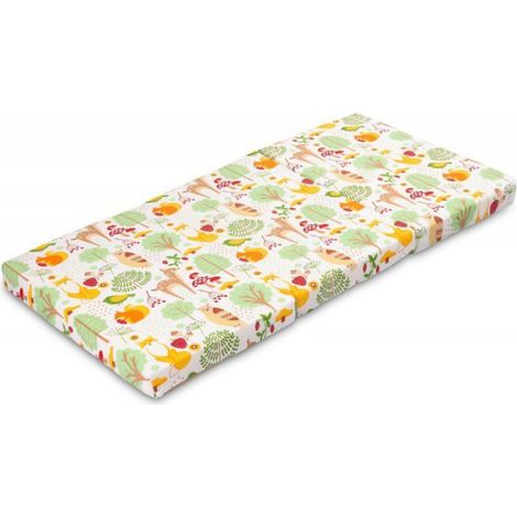 Matelas Pliable - Mousse Anti-acarien - Pour 1 Personne - Vert - 60 x 180 cm - 8 cm Épaisseur (1/4)