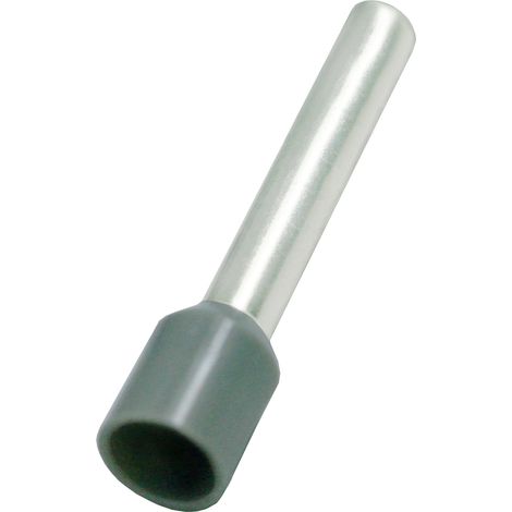 Embout de câblage RS PRO, 2.5mm², Gris, longueur 18mm