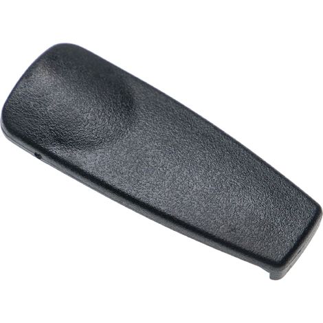 vhbw Gürtelclip kompatibel mit Motorola PRO7450, PRO9150, PRO7550, PRO7750 Funkgerät - Kunststoff, Schwarz