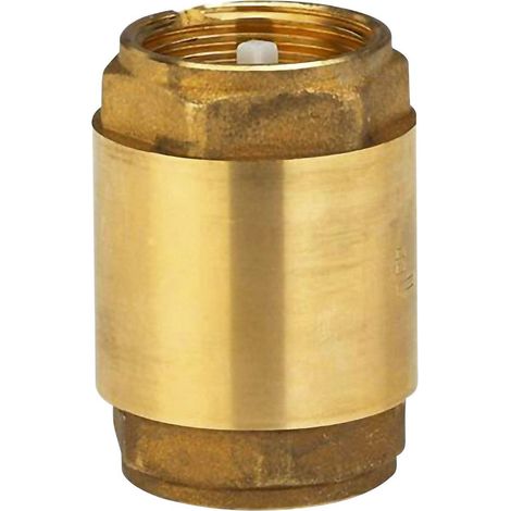 GARDENA 07231-20 Messing-Zwischenventil, Rückflussverhinderer, 33,3 mm Valvola di non ritorno 33,3 mm (G1) Ottone (1/2)