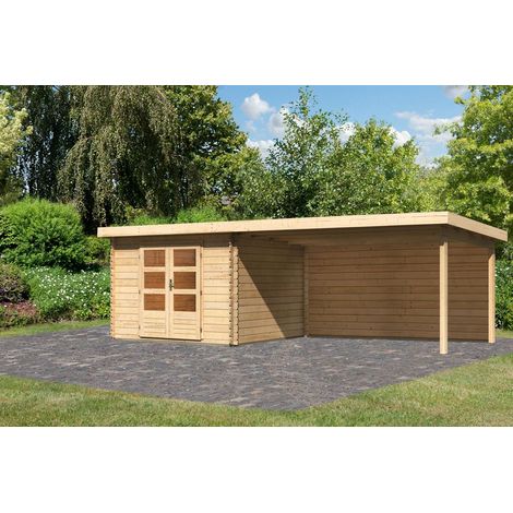 BH Bastrup 5 natur 280x280x222 mit AD 4m breit, 28mm Rückwand