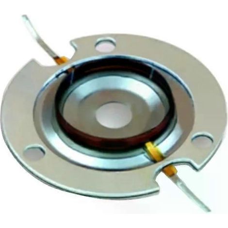 254 mm importierte Metall-Titanfilm-Seidenmembran 25 Kern-Hochtöner-Hochton-Schwingspule Lautsprecherreparaturfolie 6 Ohm