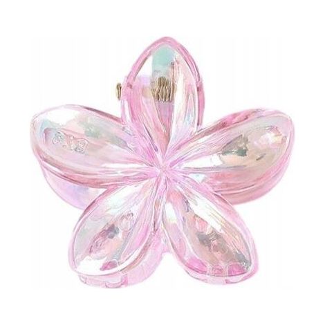 Ecarla Moana Haarspange mit Blume, schimmerndes Rosa SP317R (1/5)