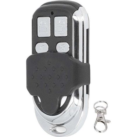 Ouvre-porte de Garage à 4 Boutons, Télécommande 868 MHz pour Porte de Garage, Alarme Antivol, Porte Rideau, Appareils électroménagers, 1 Paquet, Taille Compacte A (1/4)